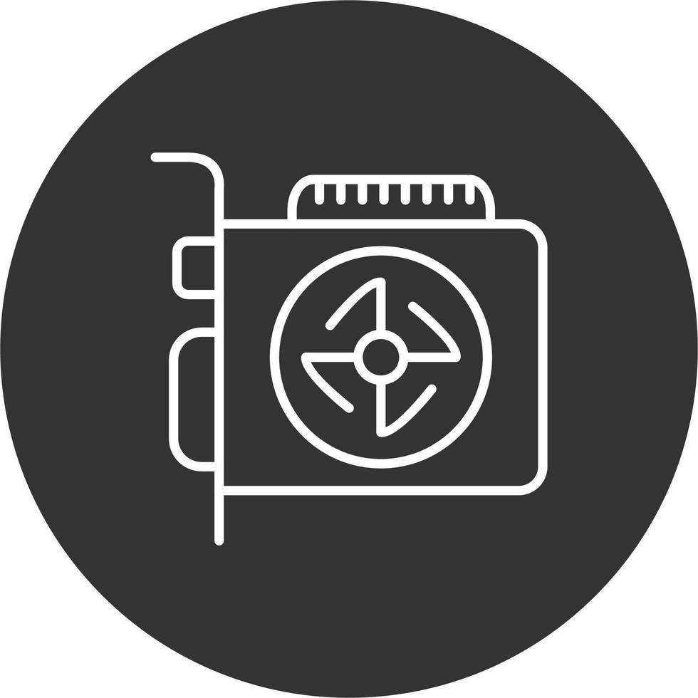 Graphics card Vector Icon