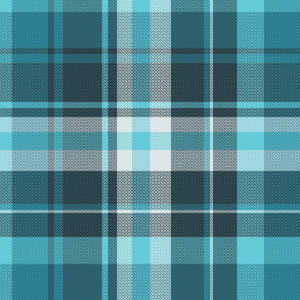 Tartan Plaid With Night Color Pattern. vector