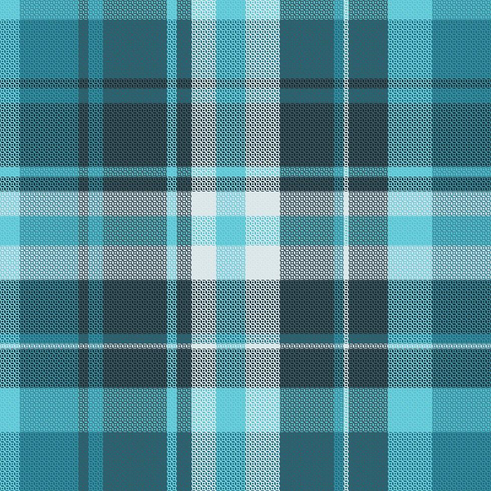 Tartan Plaid With Night Color Pattern. vector