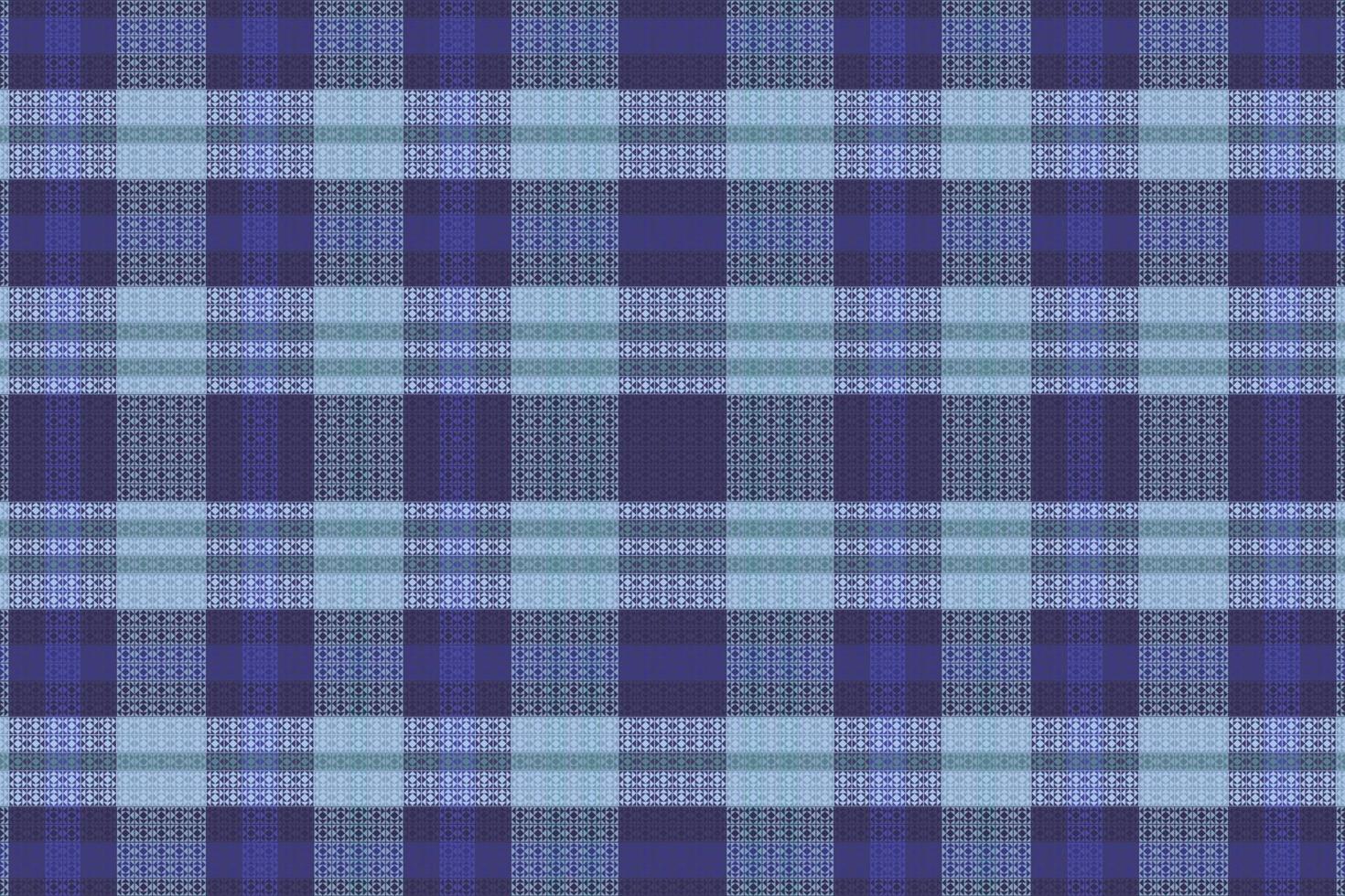tela escocesa de tartán con patrón de color nocturno. vector