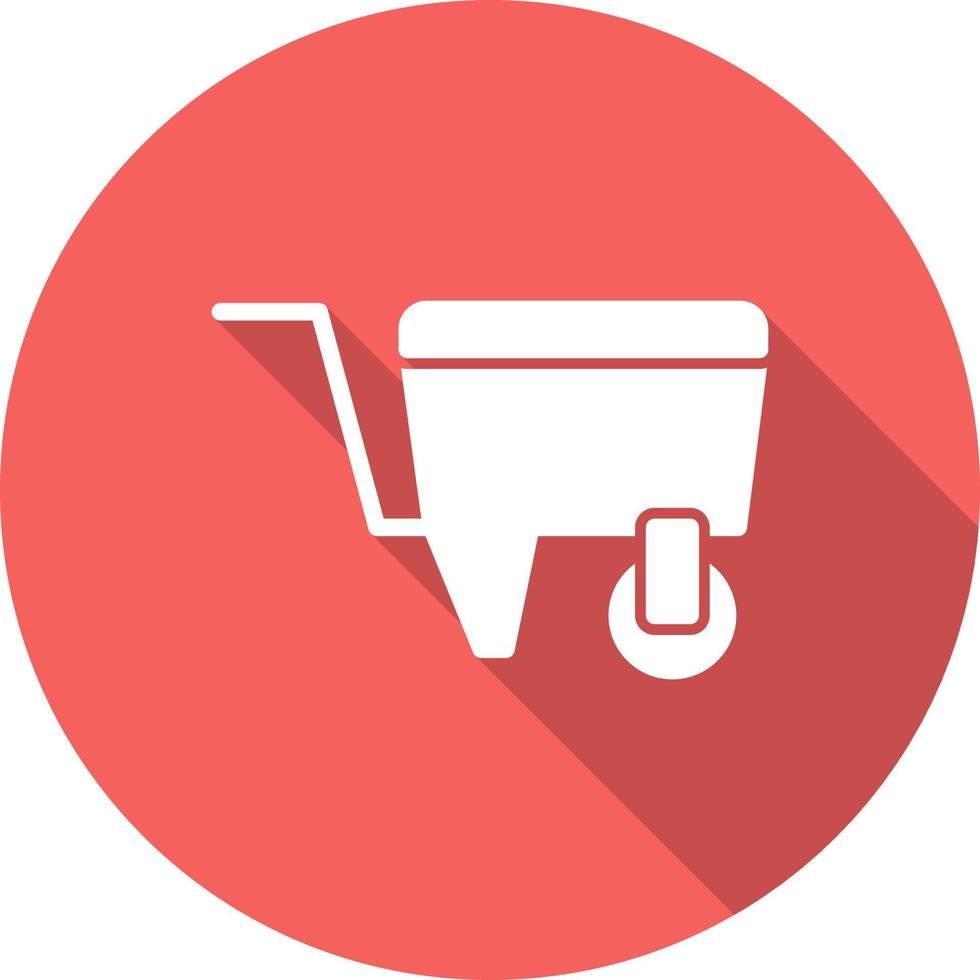 Wheelbarrow Vector Icon