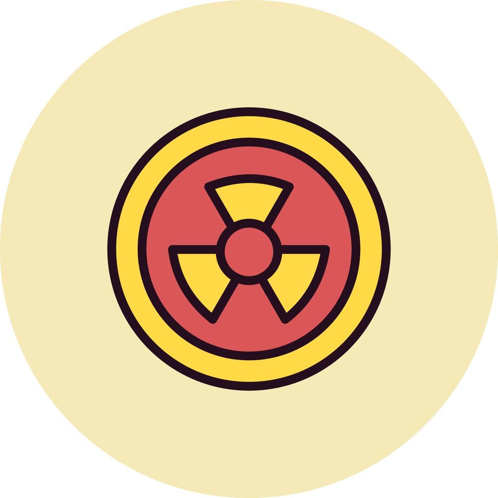 Radiation Vector Icon