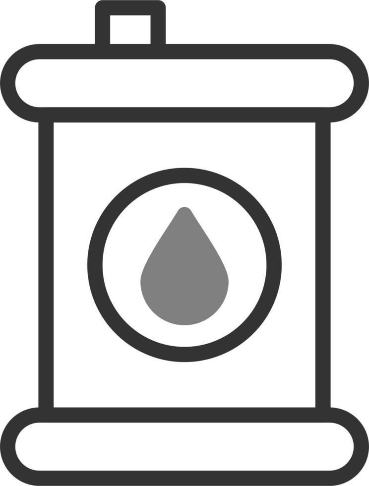 Oil Barrel Vector Icon