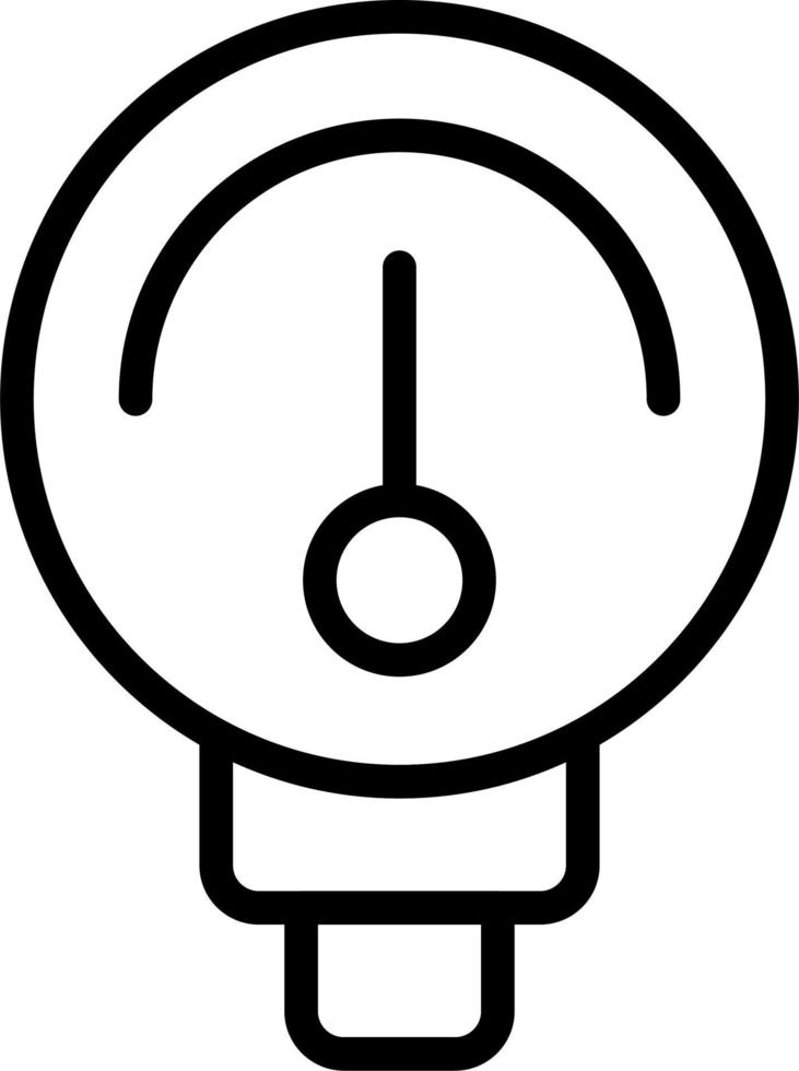 Manometer Vector Icon