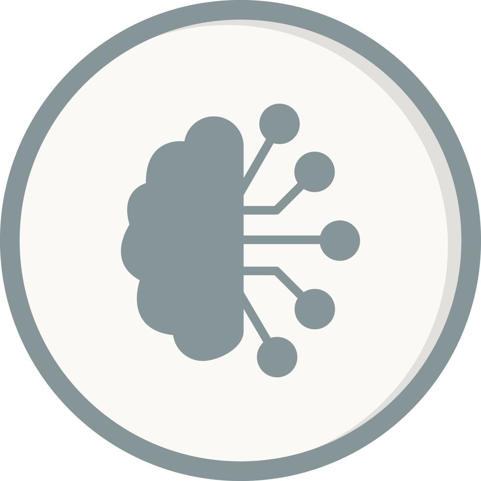 Artificial Intelligence Vector Icon