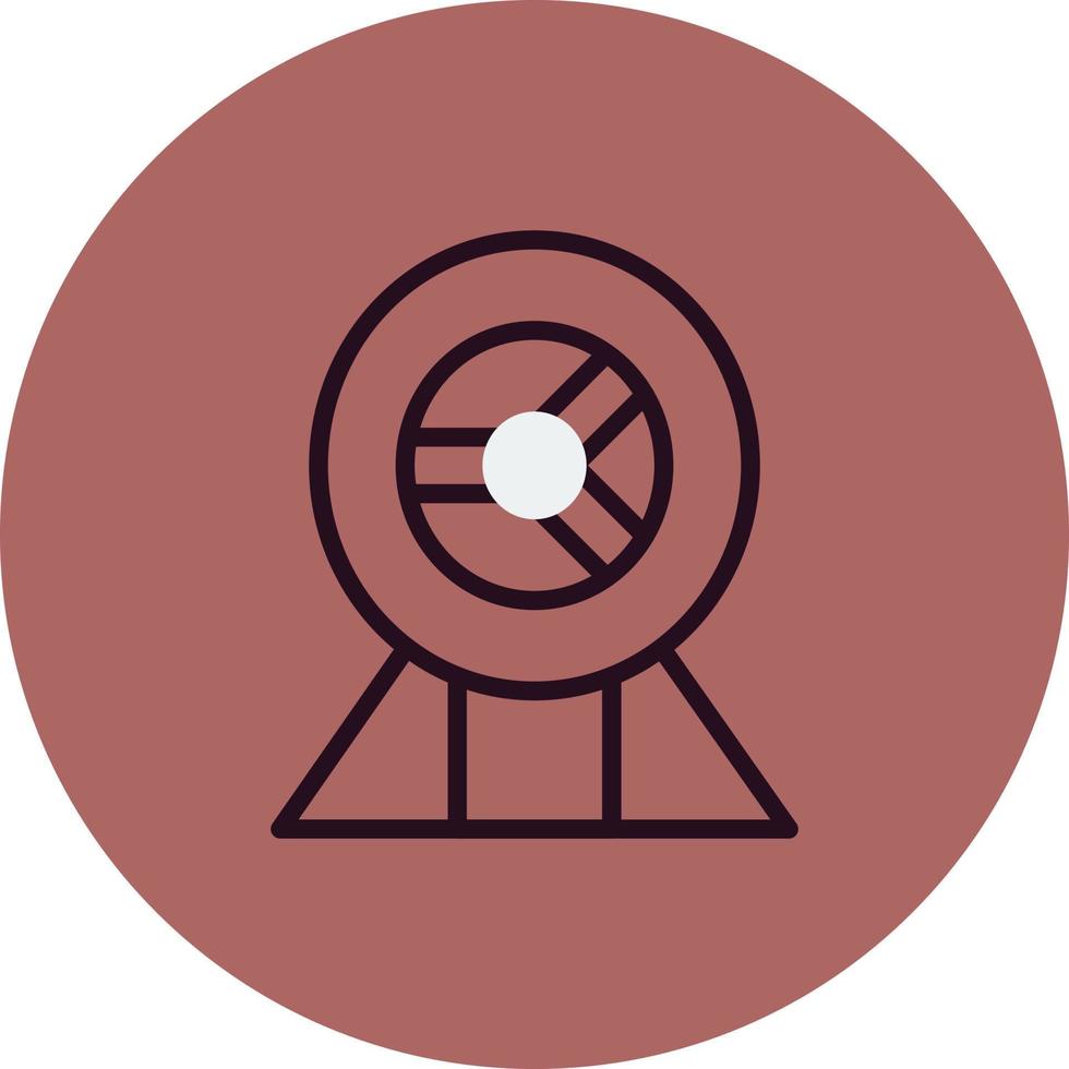 Hamster Wheel Vector Icon