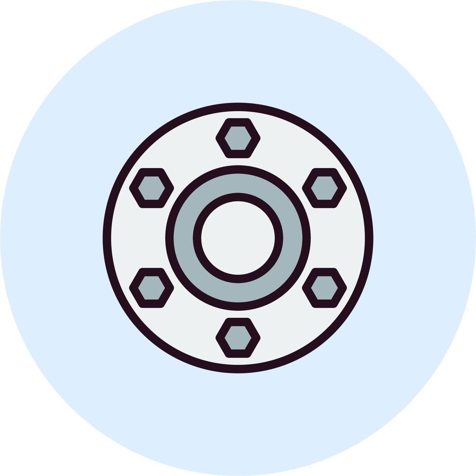 Flange Vector Icon
