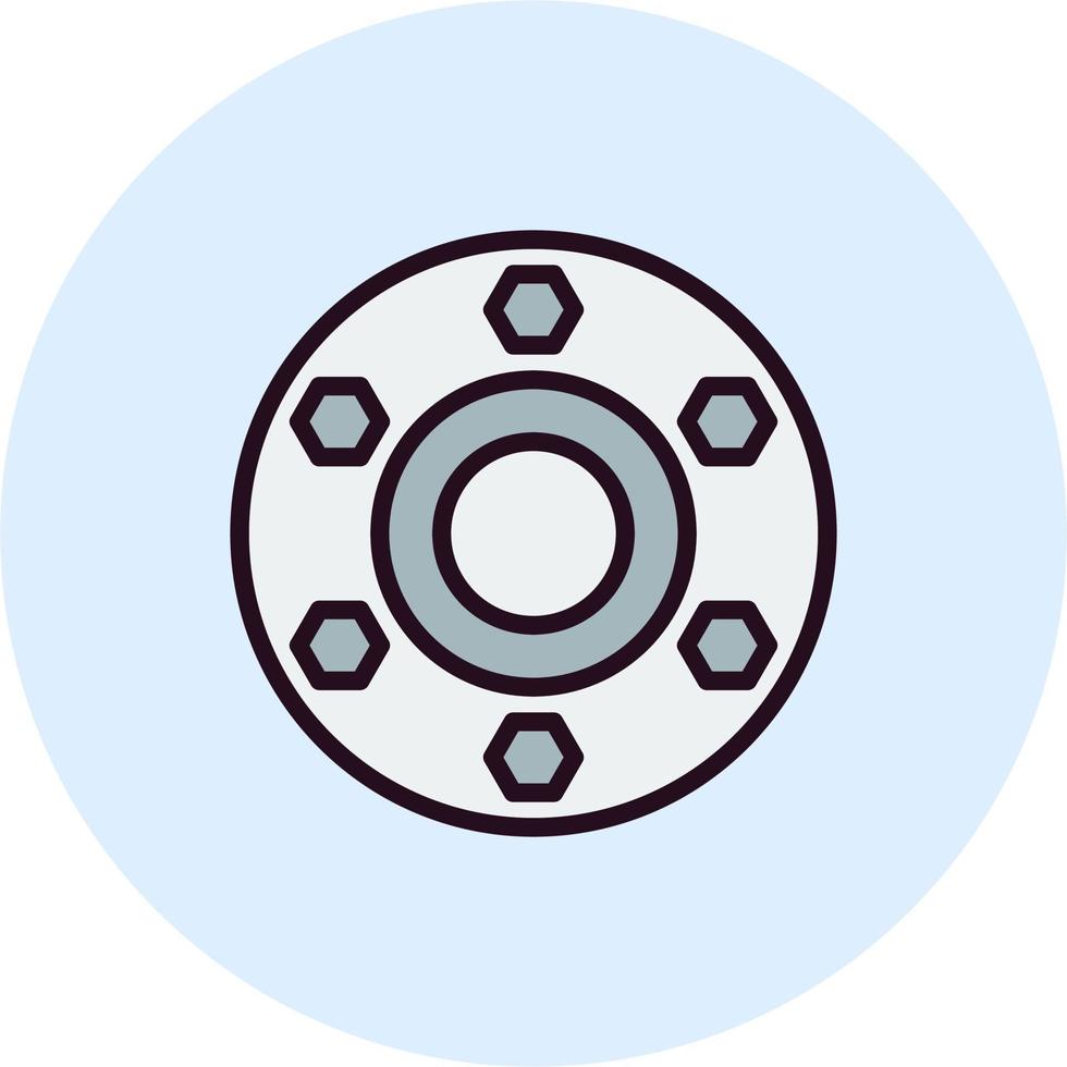 Flange Vector Icon