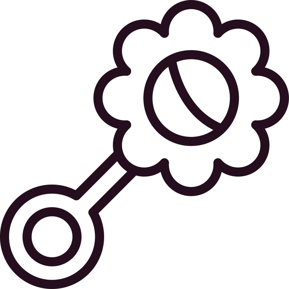 Rattle Vector Icon