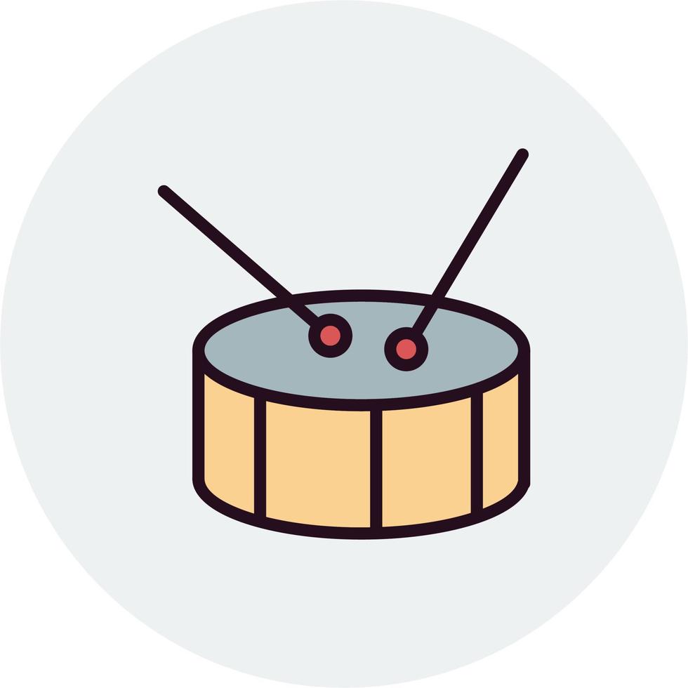 Drum Vector Icon