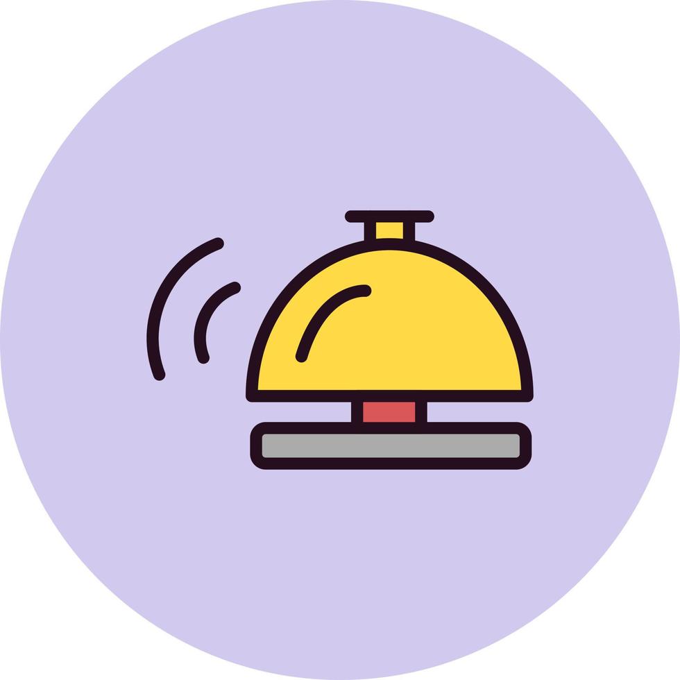 Reception Bell Vector Icon