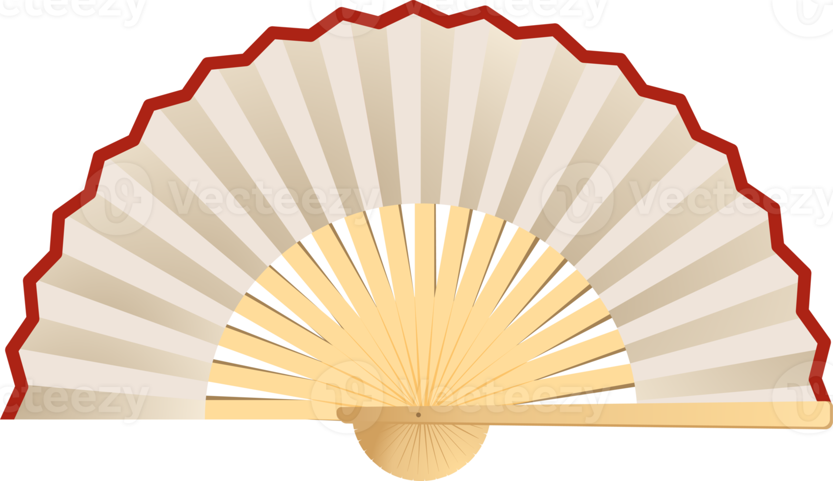 Cinese carta pieghevole fan piatto icona design png