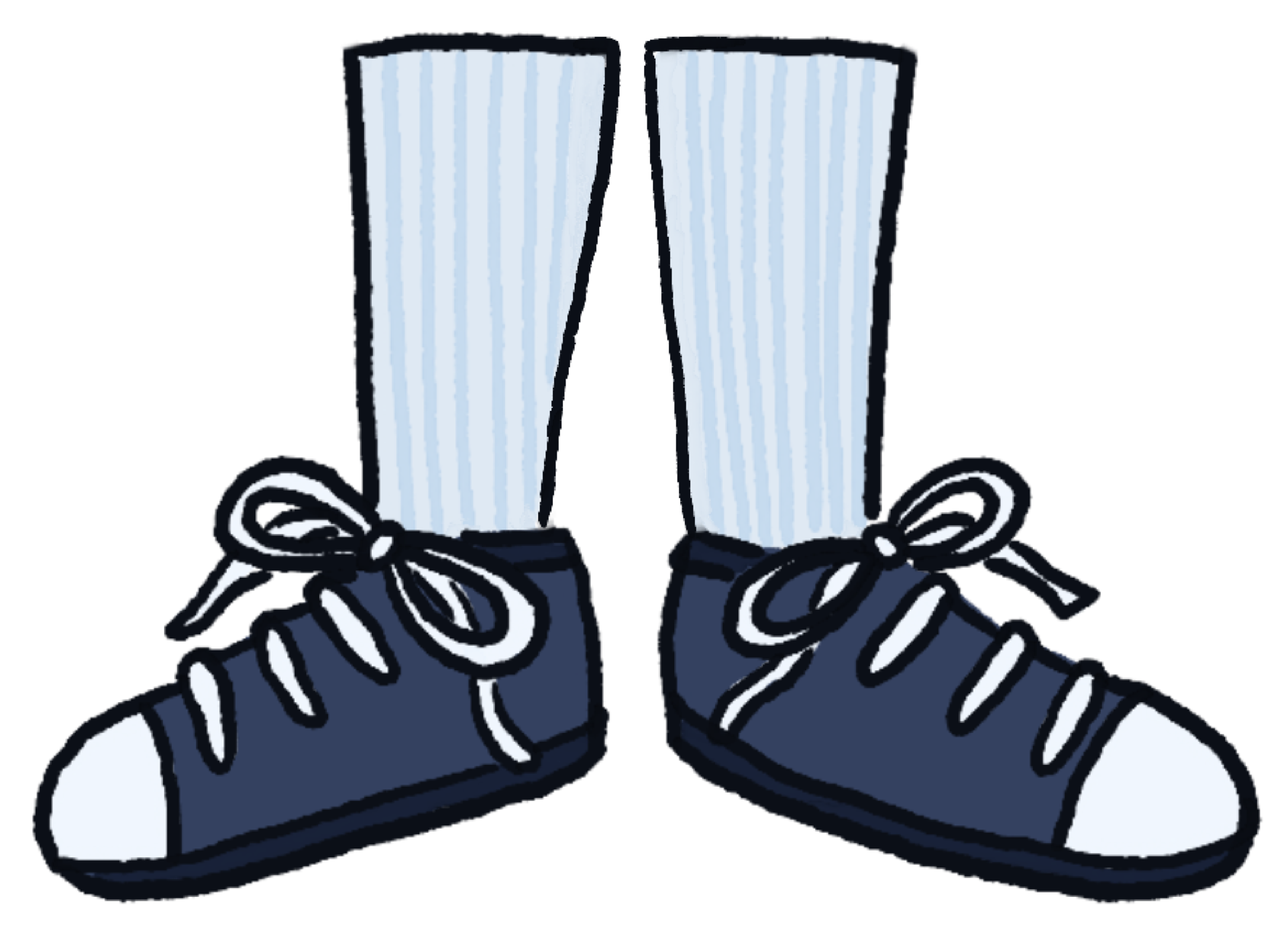 Blue Sport Shoes And Long Sock Cartoon Mascot 19837227 PNG blue-sport-shoes-and-long-sock-cartoon-mascot-19837227-png