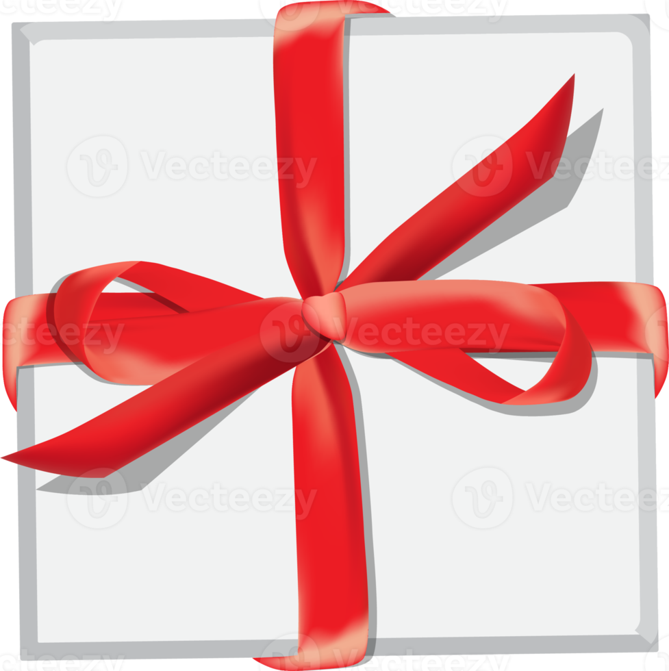 blanc cadeau boîte clipart png