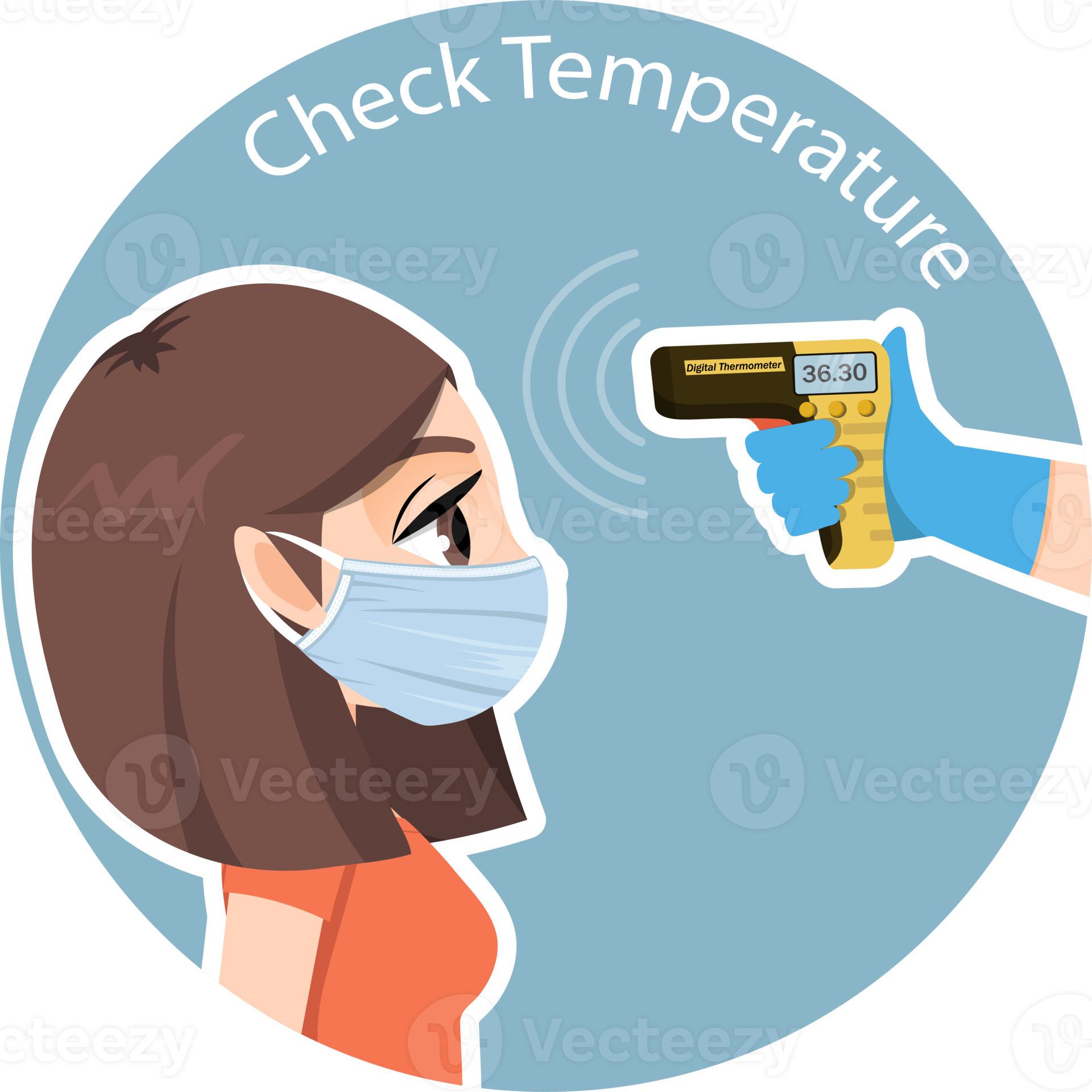Check temperature flat icon PNG 19837346 PNG