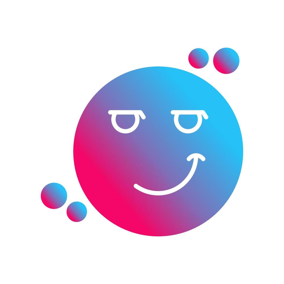 Smirk Vector Icon