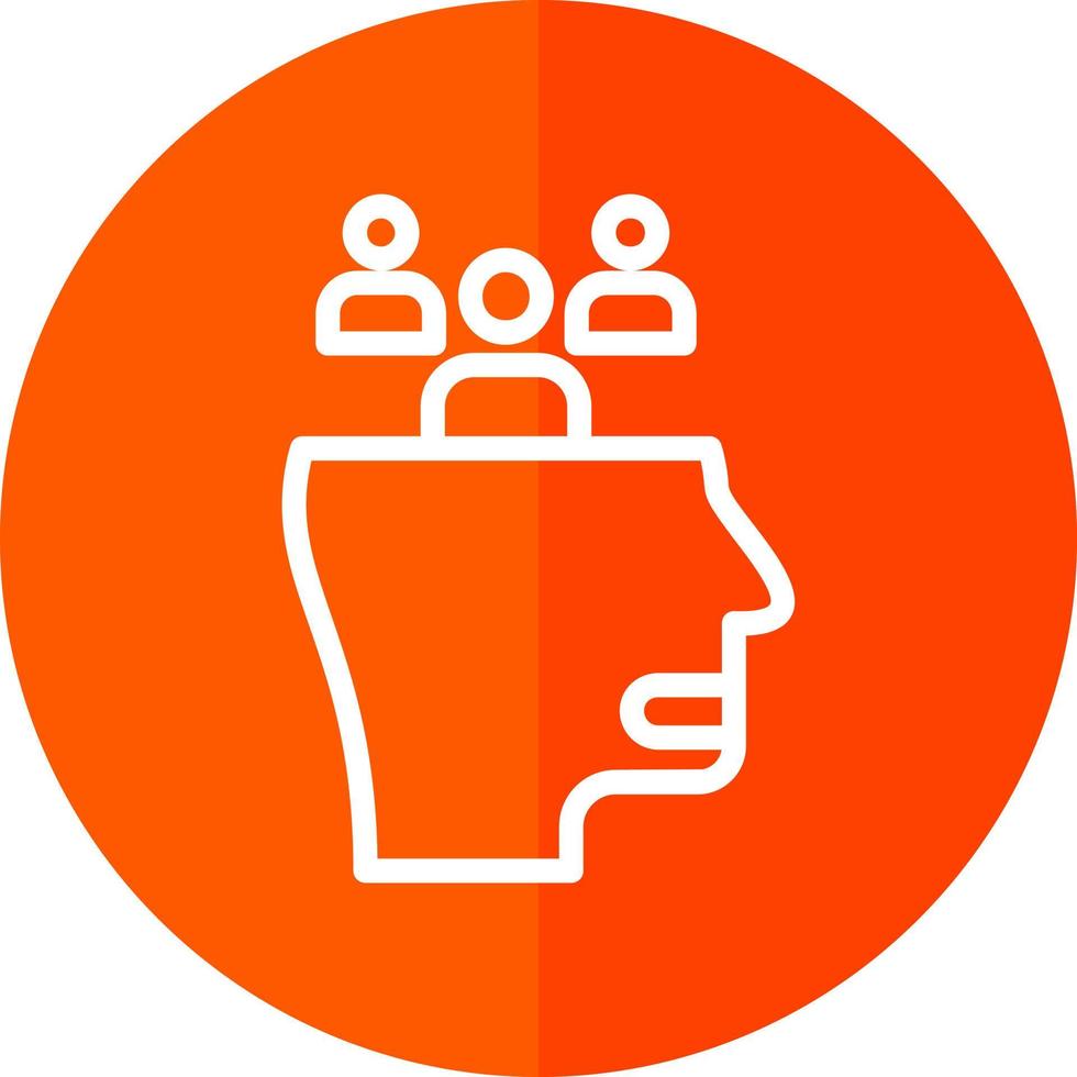Social Anxiety Vector Icon Design