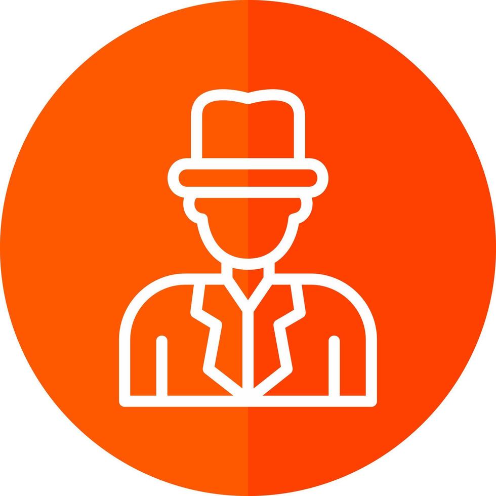 Detective Vector Icon Design