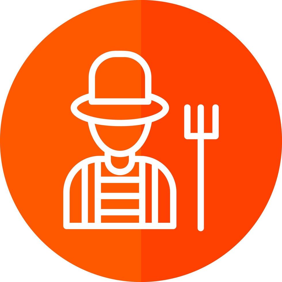 Farmer Vector Icon Design