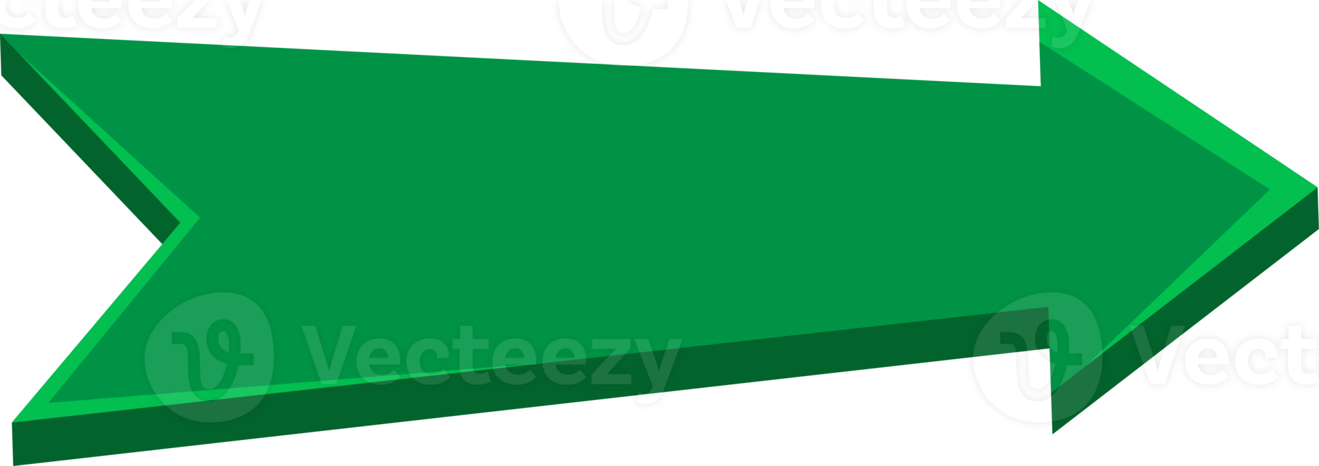 verde seta plano ícone, o negócio conceito, infográfico placa png