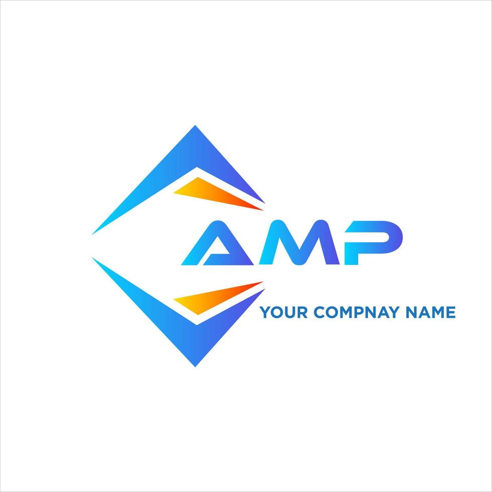 amperio resumen tecnología logo diseño en blanco antecedentes. amperio creativo iniciales letra logo concepto. vector