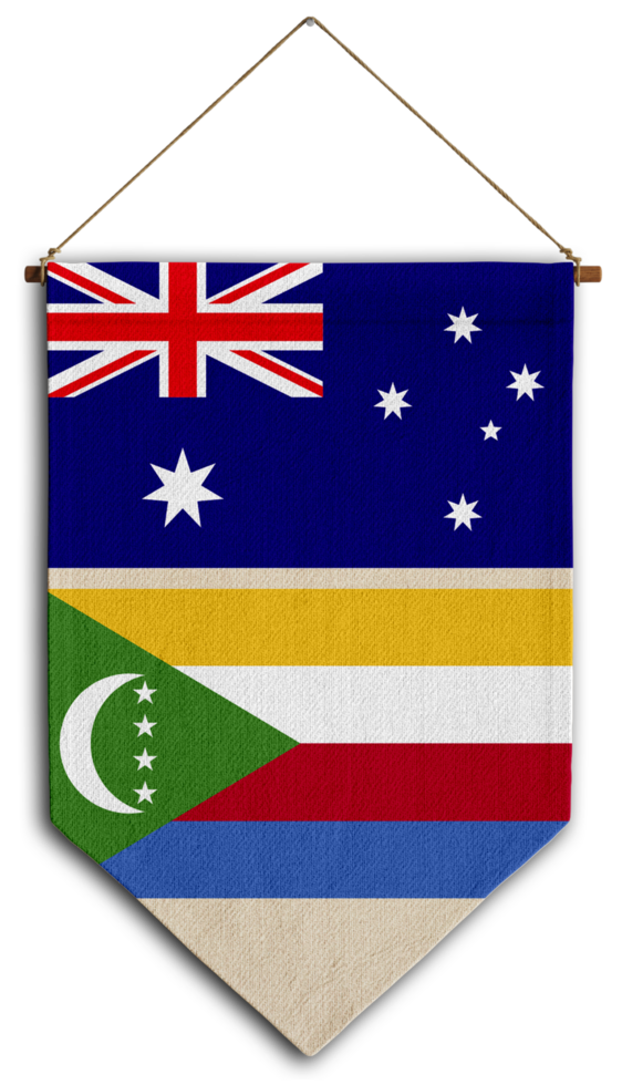 flag country hanging fabric australia png