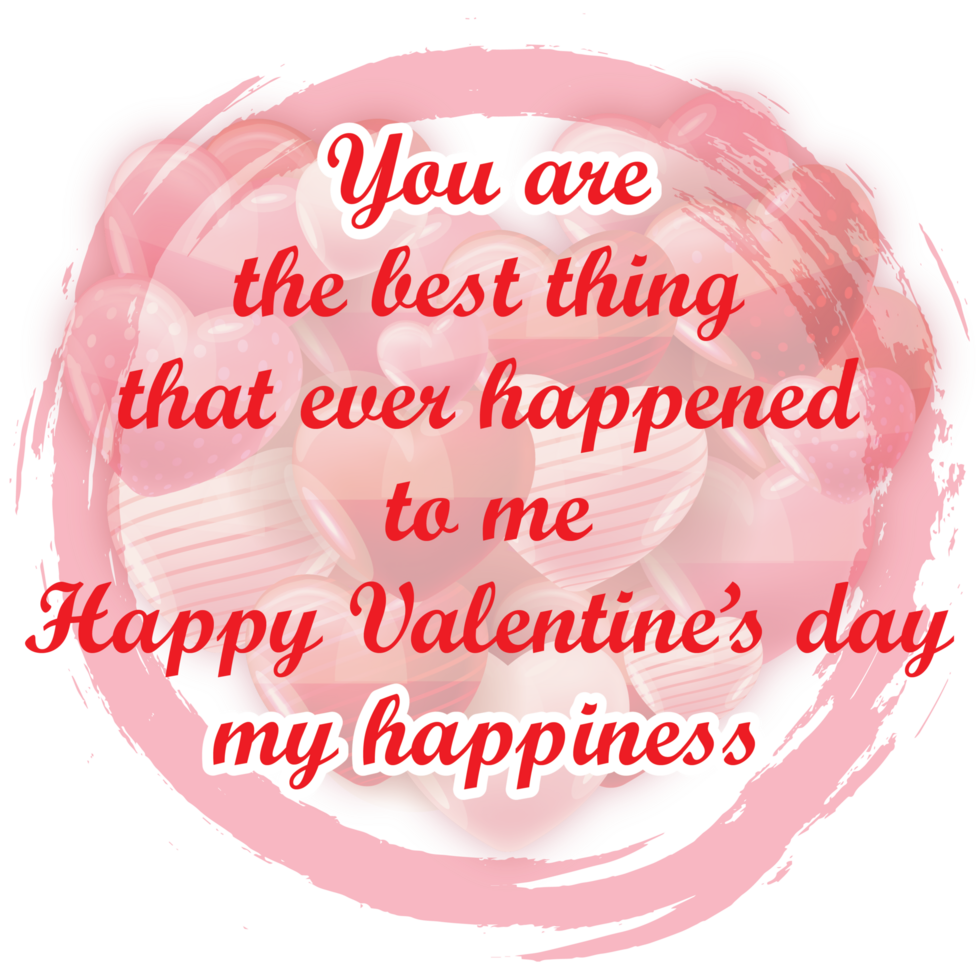 valetines day love romance post social share hearts quote png