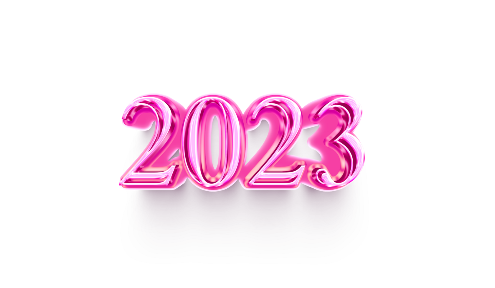 2023 style 3d pink shadow bewel png transparent