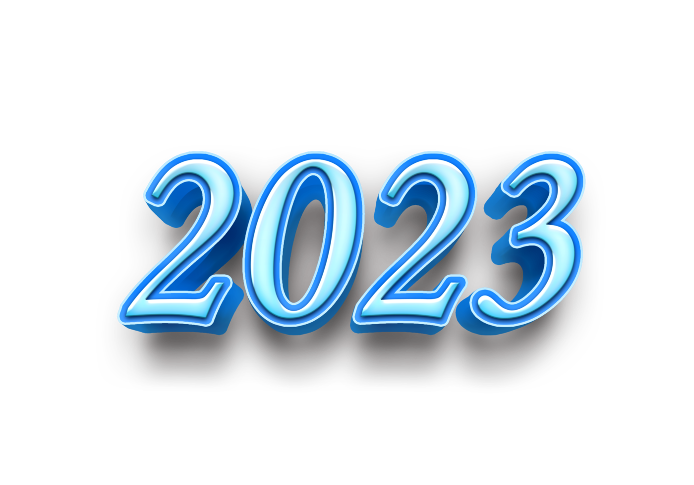 2023 3d mockup blauw ijs png