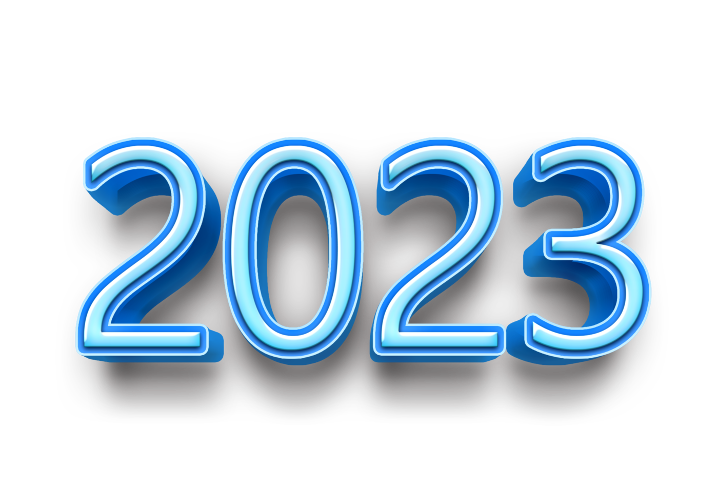 2023 3d mockup blue ice png