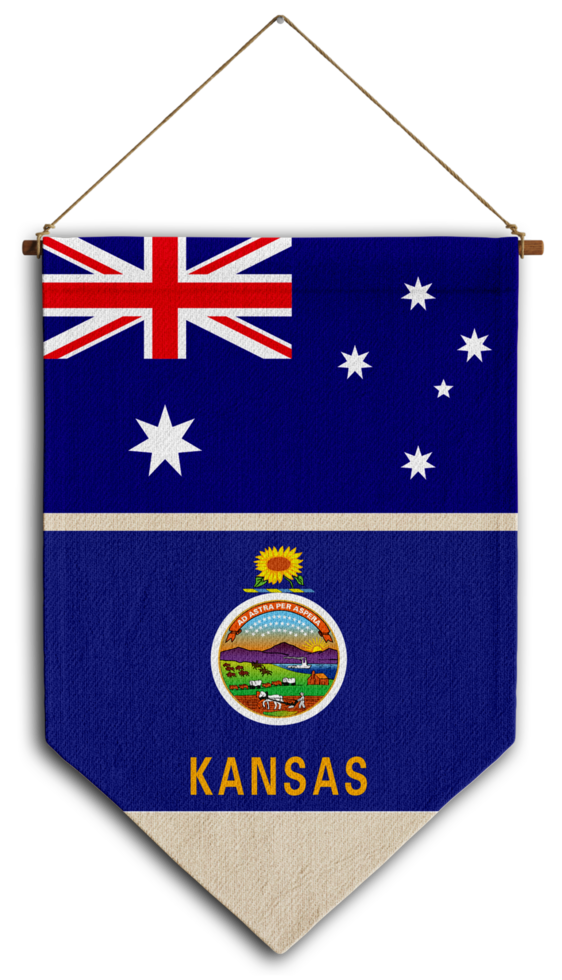 flag country hanging fabric australia png