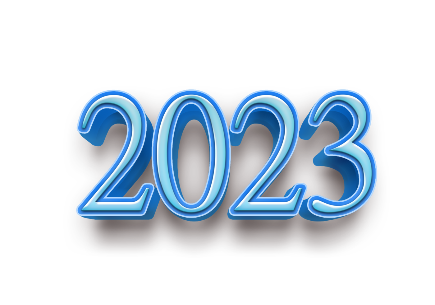 2023 3d mockup blauw ijs png