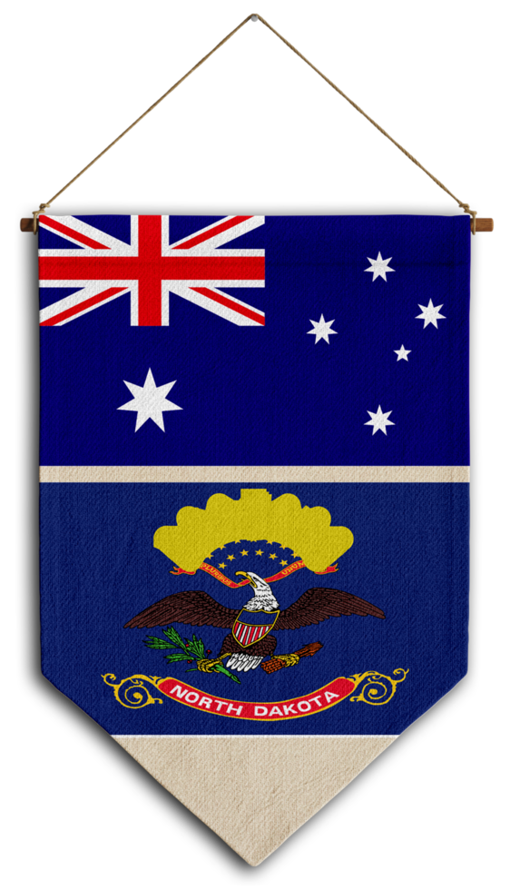 drapeau pays pendaison en tissu Australie png