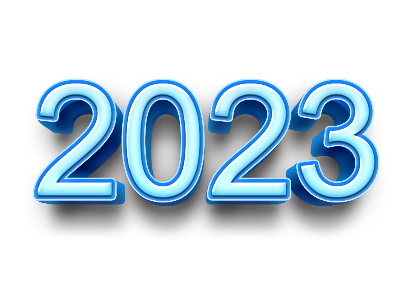 2023 3d mockup blauw ijs png