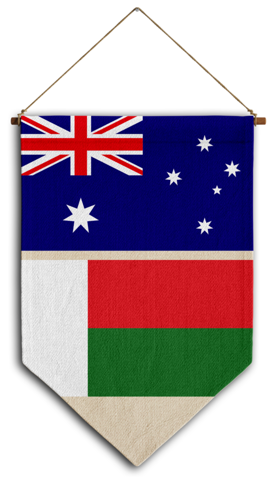 flag country hanging fabric australia png