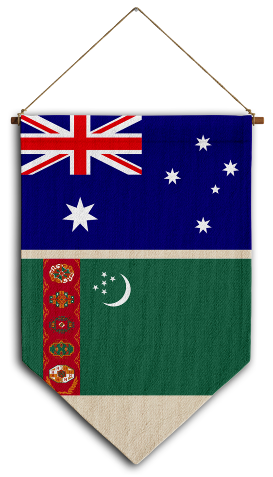 flag country hanging fabric australia png