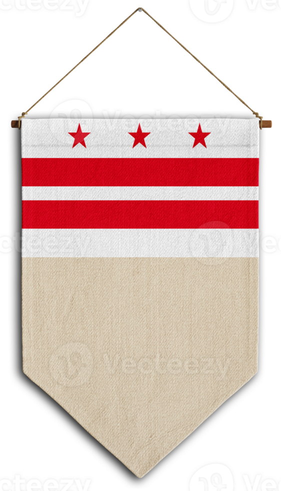 drapeau pays pendaison en tissu Washington dc png