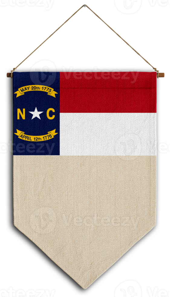 flag country hanging fabric north carolina png