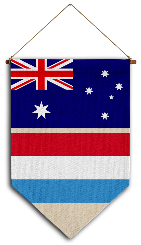 flag country hanging fabric australia png