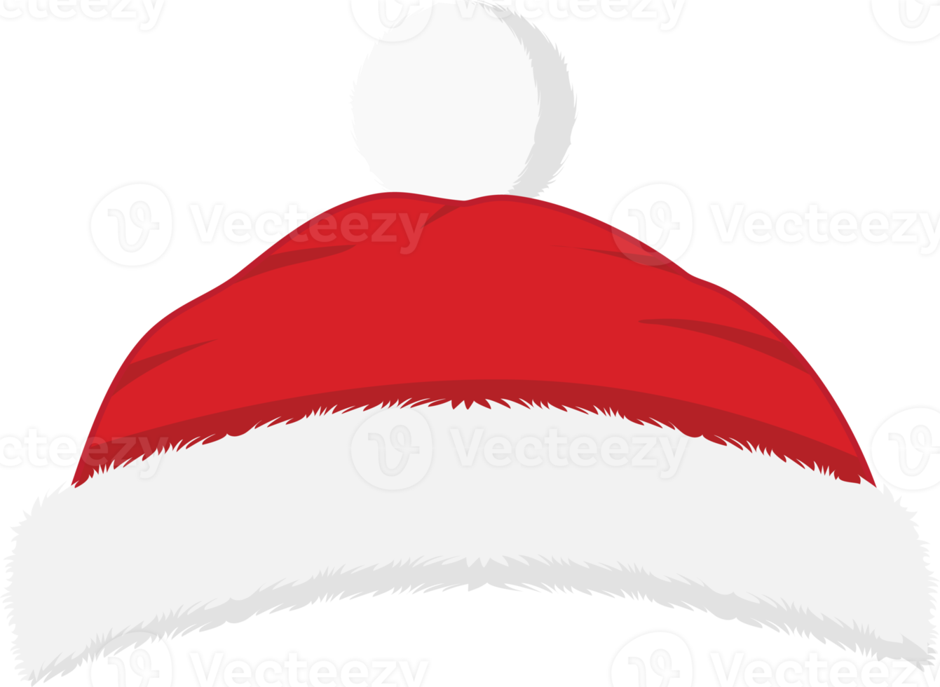 Christmas hat or Santa hat in new year holiday cartoon design png