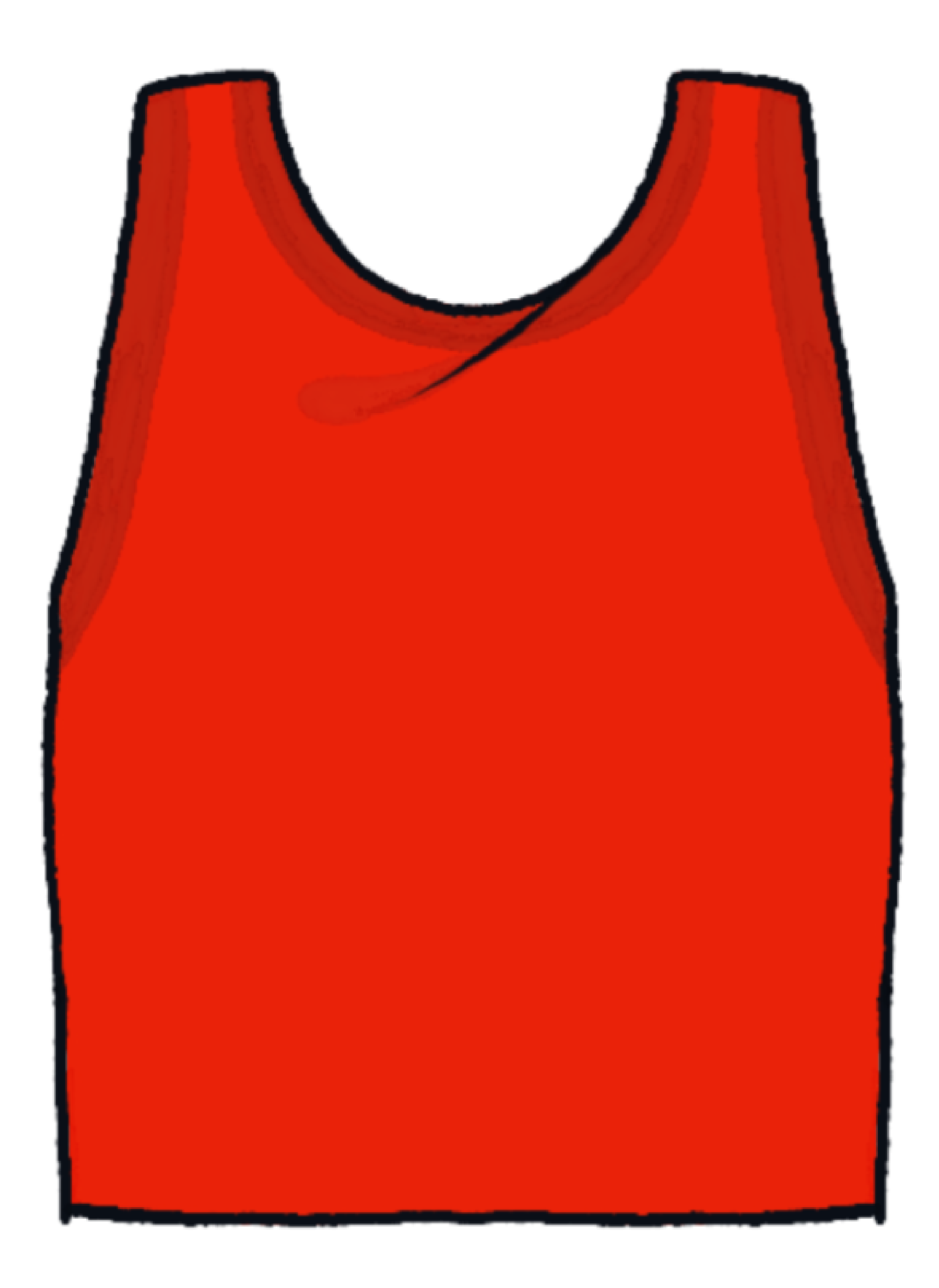 red tank top cartoon mascot 19841100 PNG