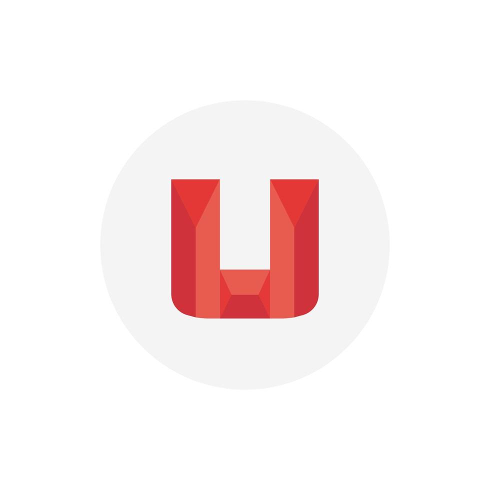 Uquid Coin UQC icon isolated on white background. vector
