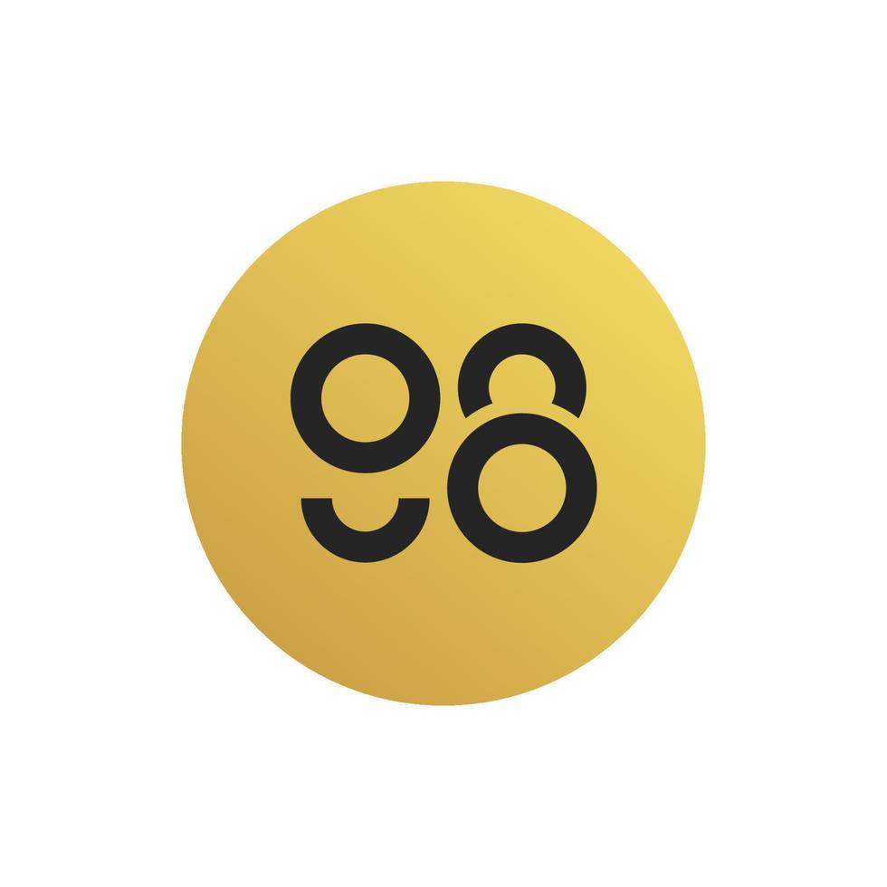 Coin98 C98 icon isolated on white background. vector