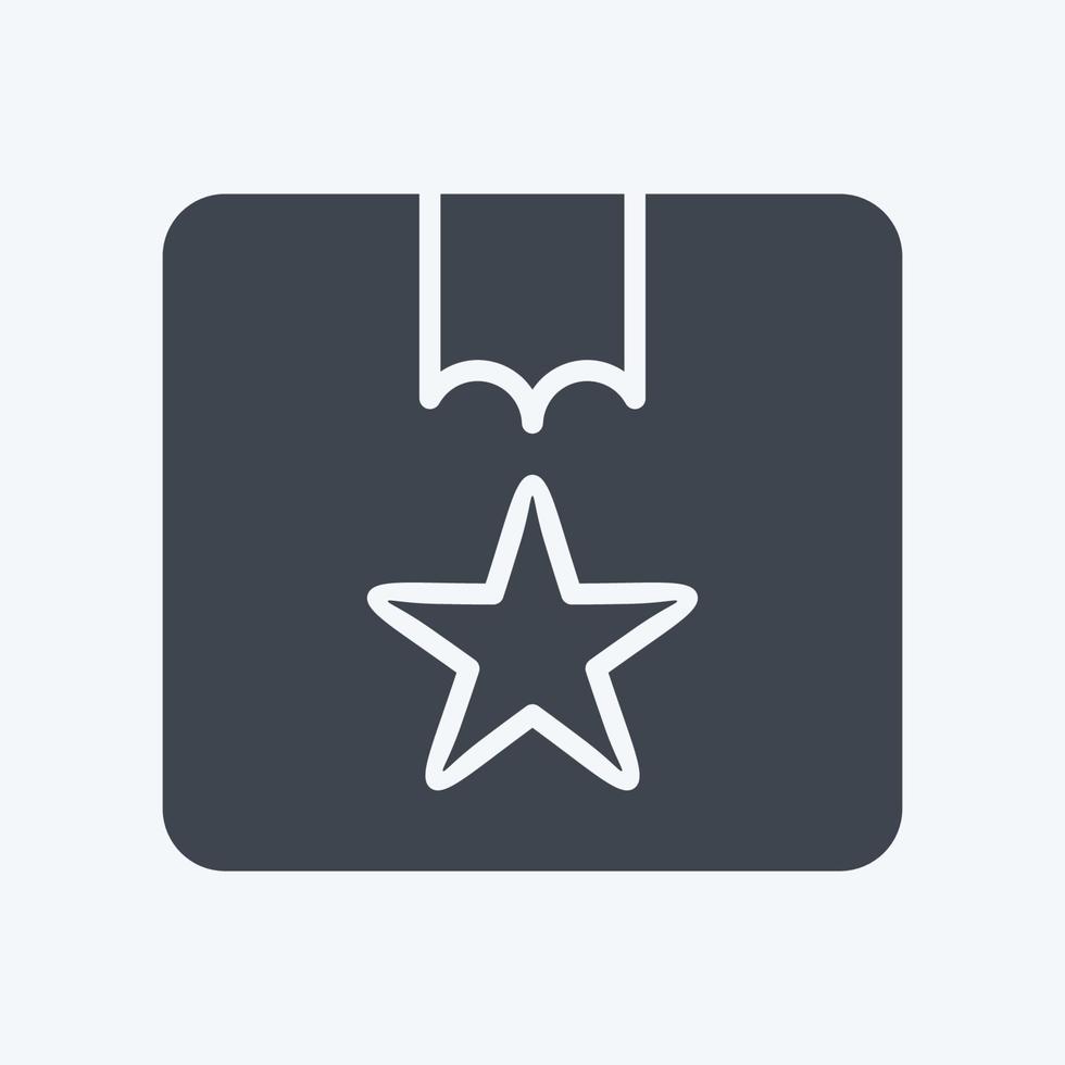 Icon Best Buy. related to Contactless symbol. glyph style. simple design editable. simple illustration vector