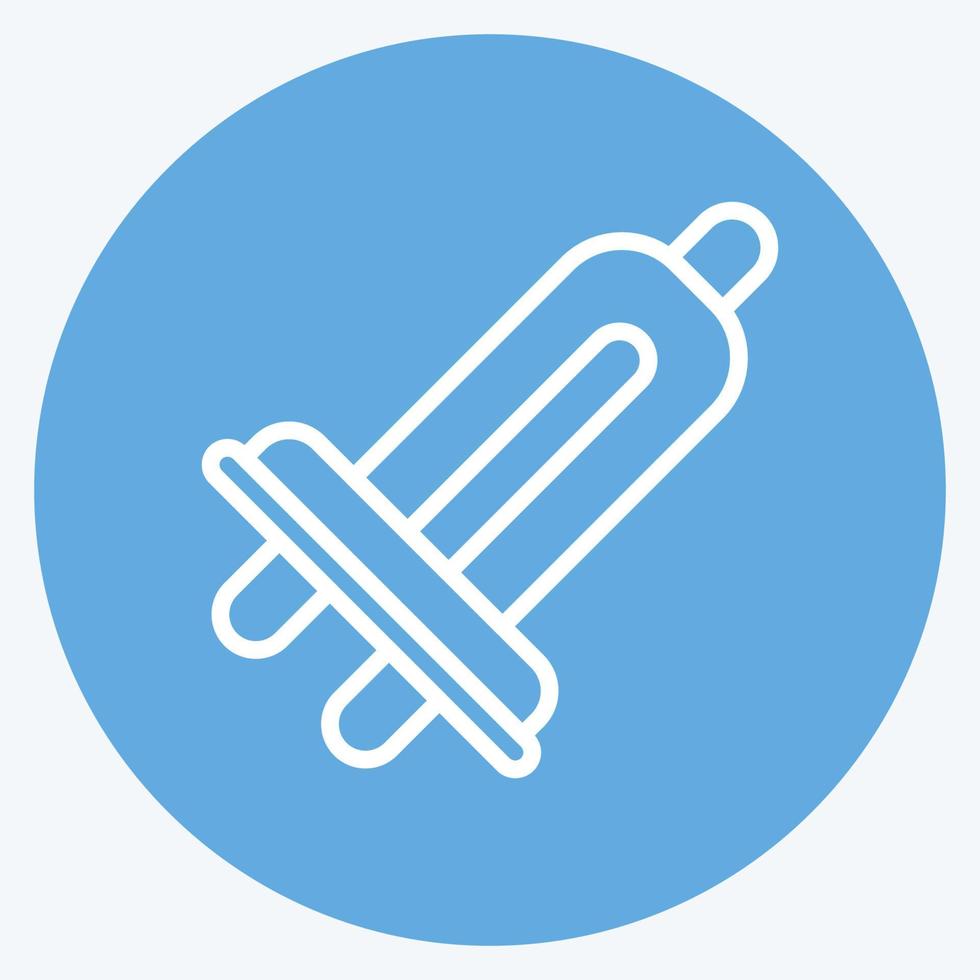 Icon Car Light. related to Car Service symbol. Blue Eyes Style. repairin. repairing. simple illustration vector