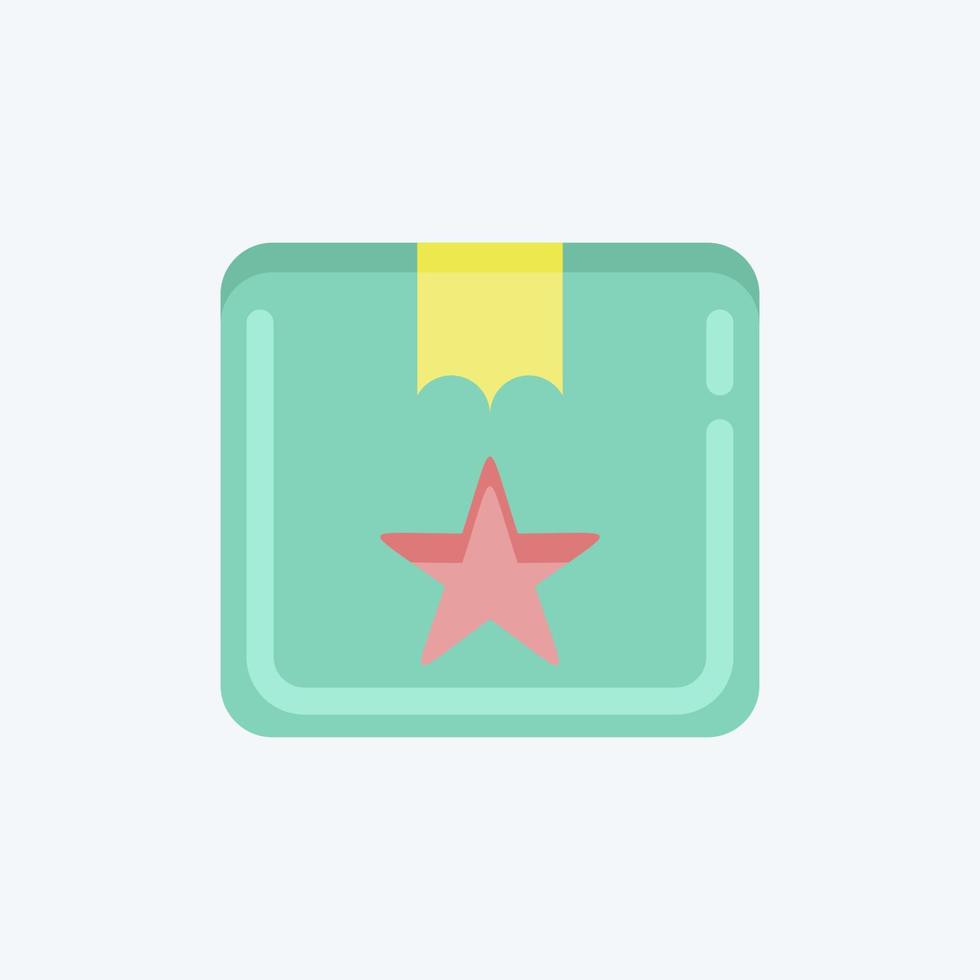 Icon Best Buy. related to Contactless symbol. Flat Style. simple design editable. simple illustration vector
