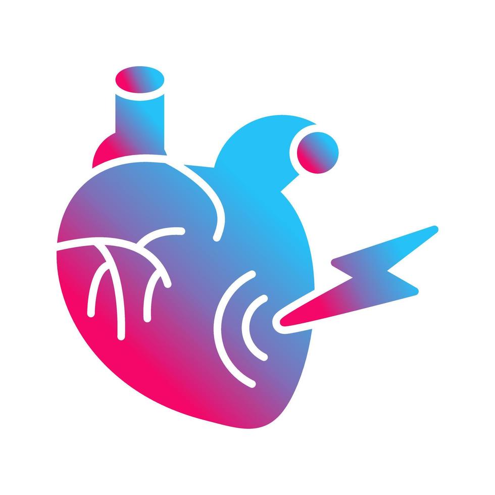 Heart Attack Vector Icon