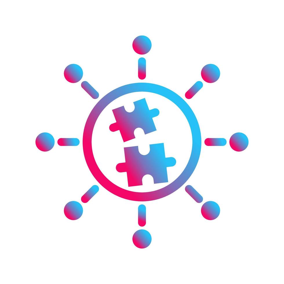 Puzzle Vector Icon