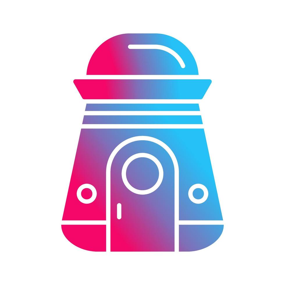 Space Capsule Vector Icon