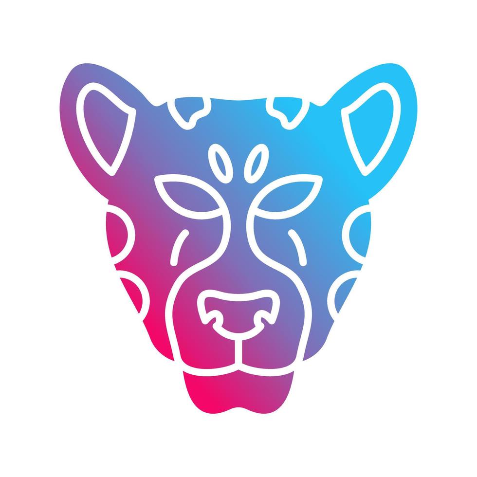 leopard Vector Icon